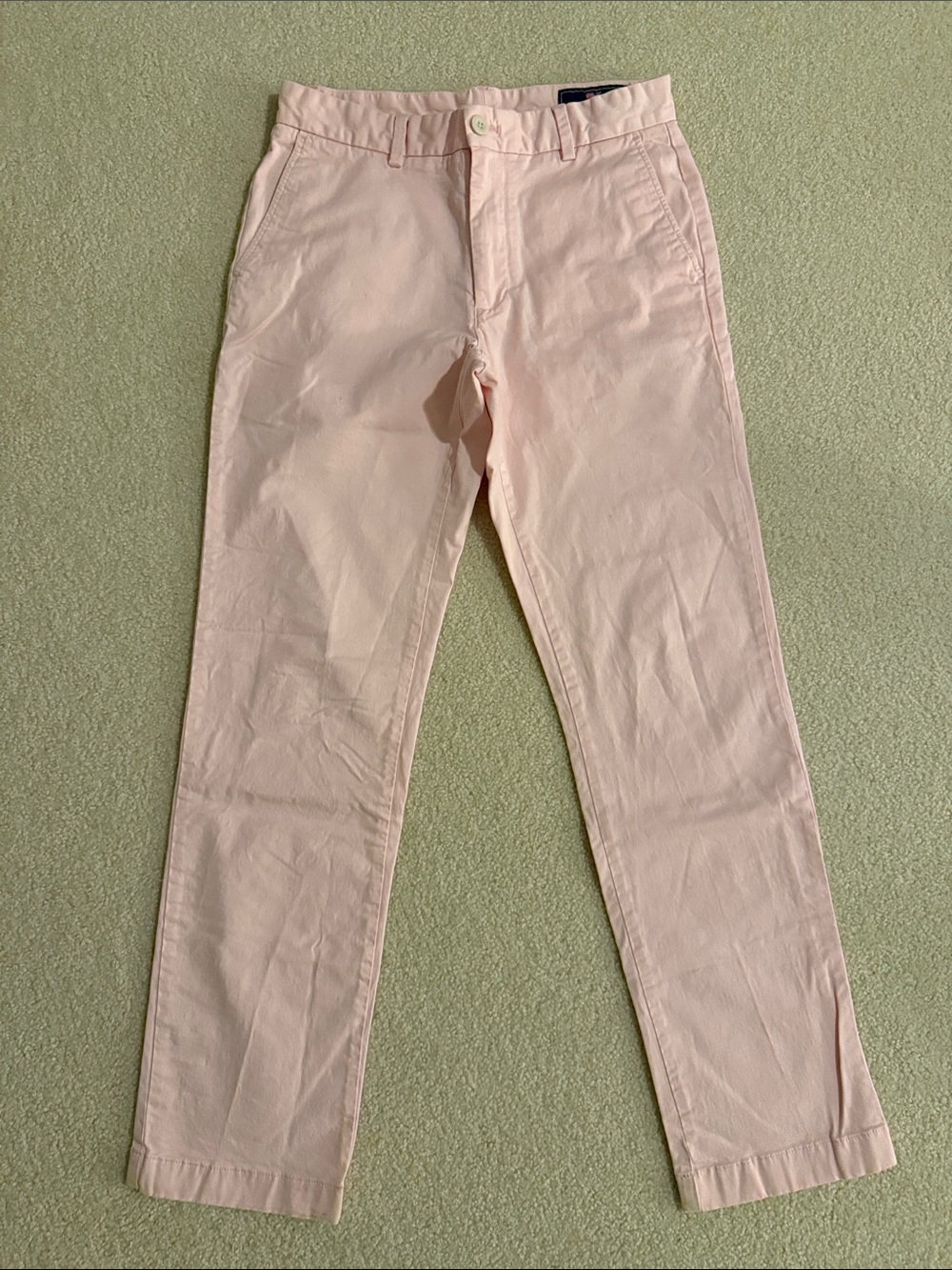 Vineyard Vines Pale Pink Slim Chinos